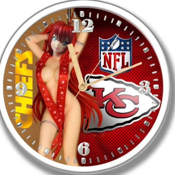 KC Chiefs clock - Picture 3 of 4